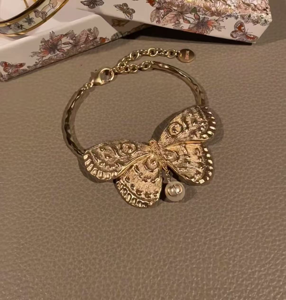 CD Vintage Butterfly Bracelet