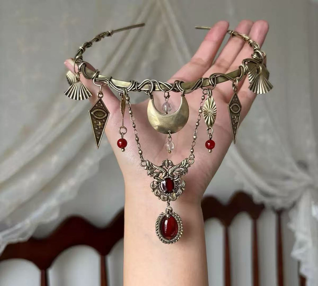 Vintage Gemstone Necklace