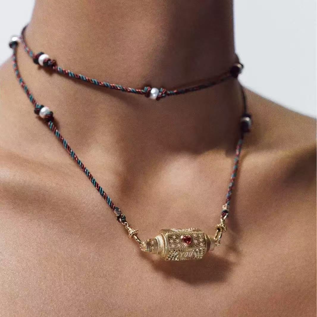 Tarot Card Good Luck Necklace