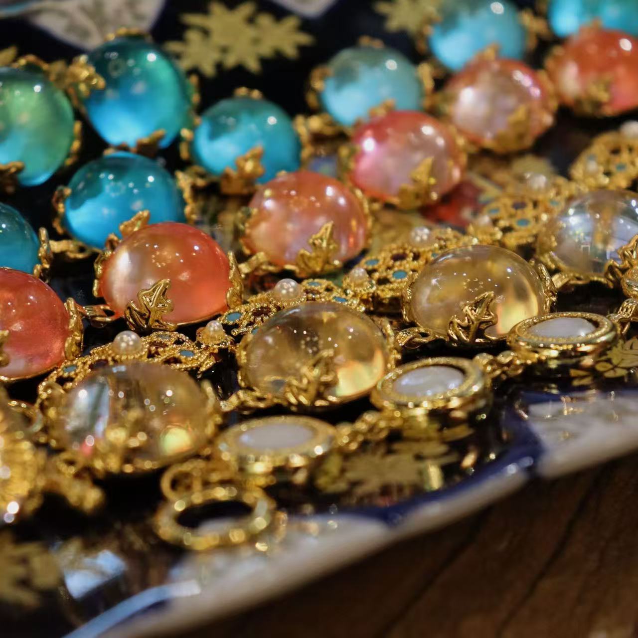 Vintage Crystal Bracelet and Necklace