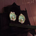 Monet Garden Pearl Earrings