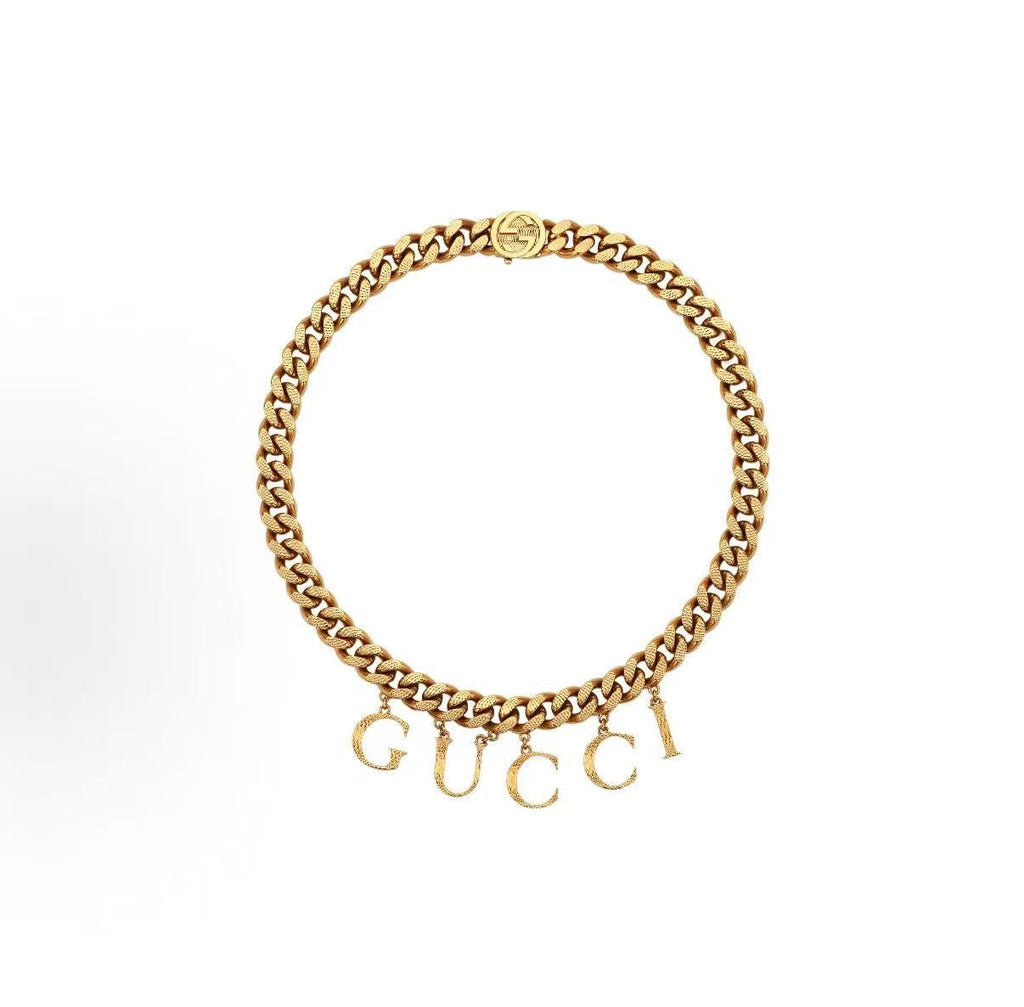 GG 18K Gold Necklace