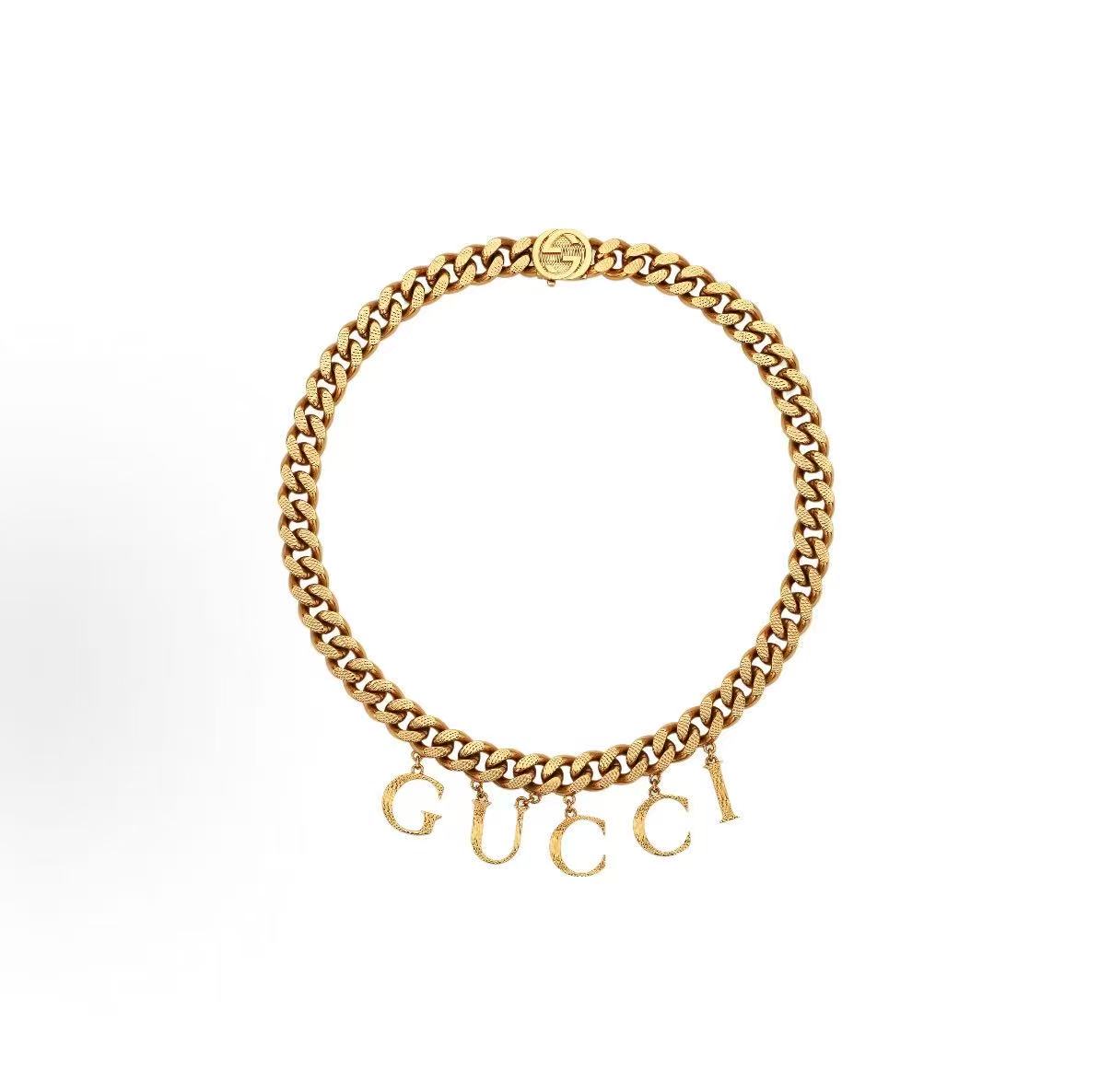 GG 18K Gold Necklace