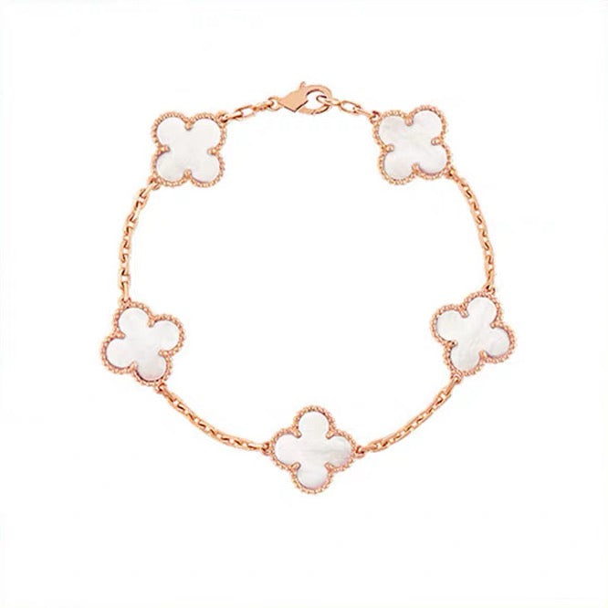 CLOVER White Bracelet