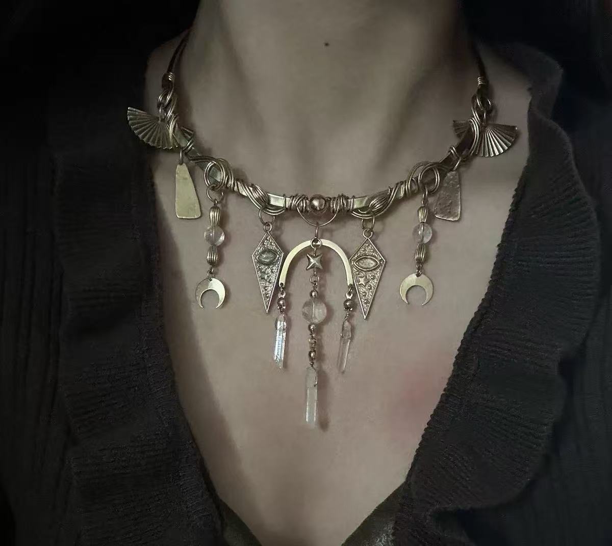 Vintage Gemstone Necklace