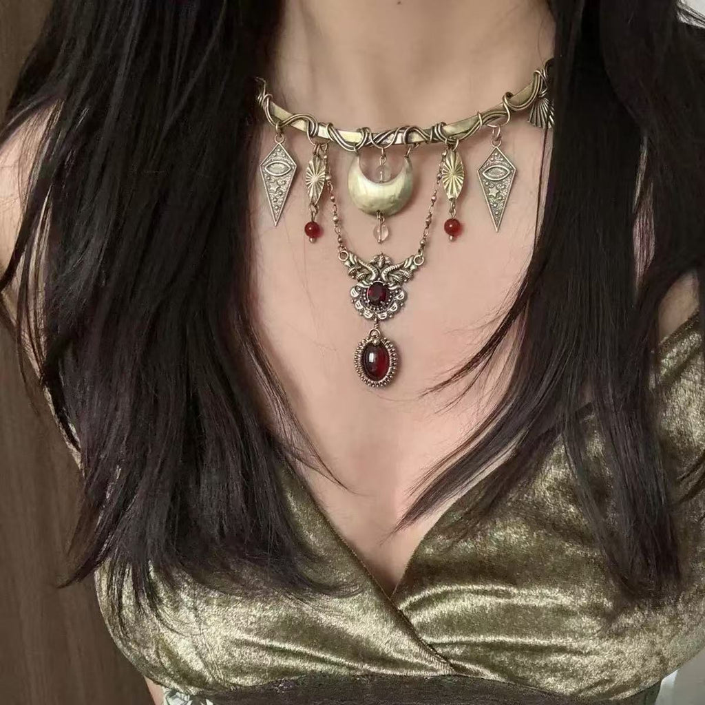 Vintage Gemstone Necklace