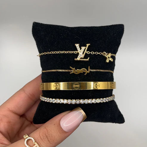 Carefully Curated LSY Bracelet Set