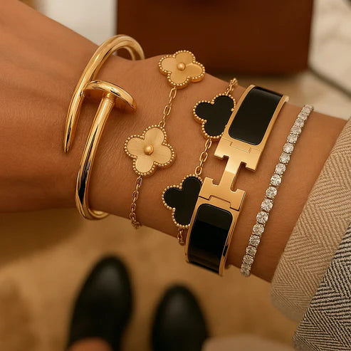 Carefully Selected 3-Piece Bracelet Set Marbella