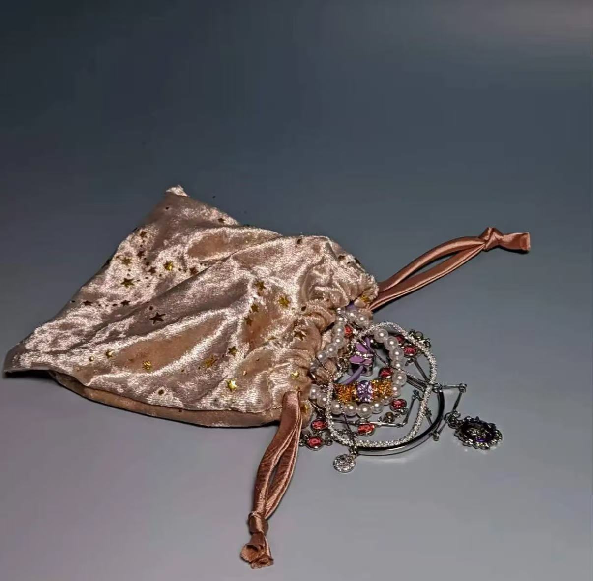 Small pouch vintage jewelry blind box