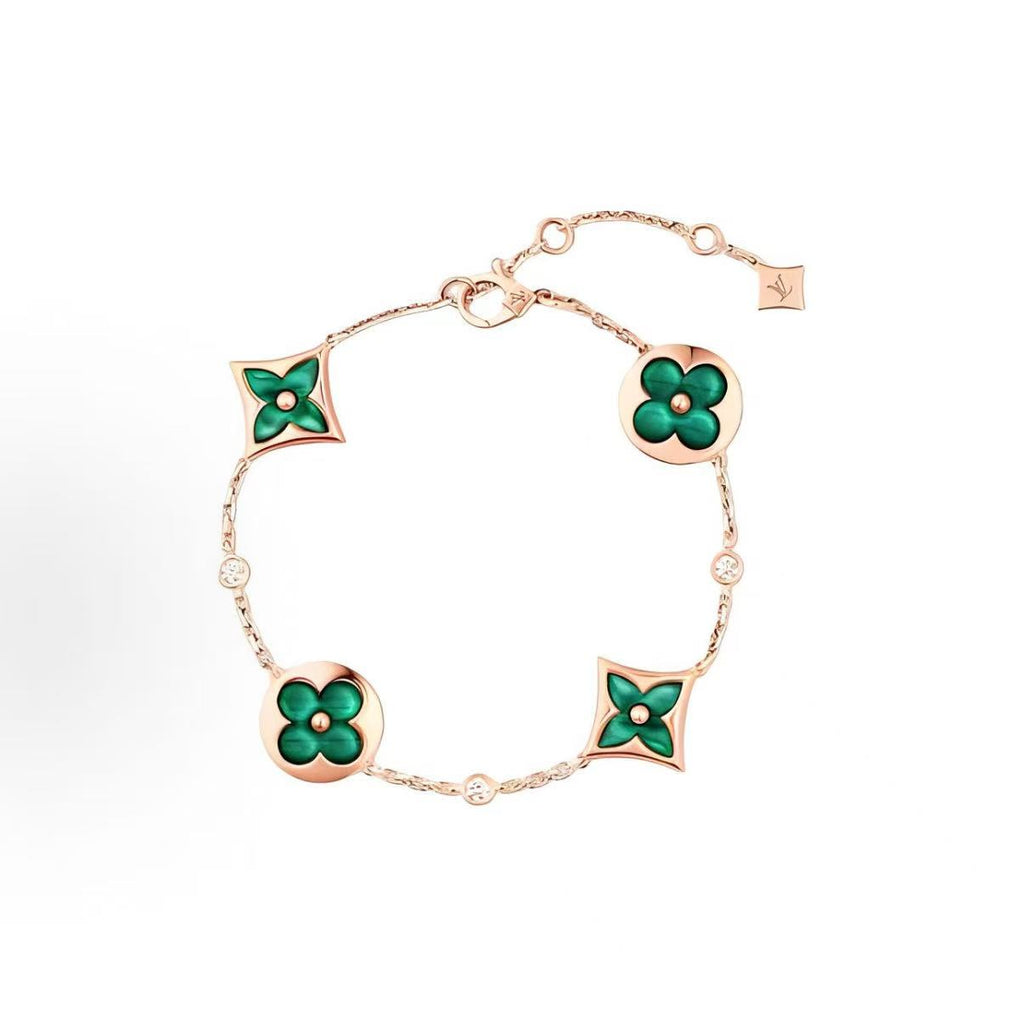 18K Gold Amazonite Bracelet