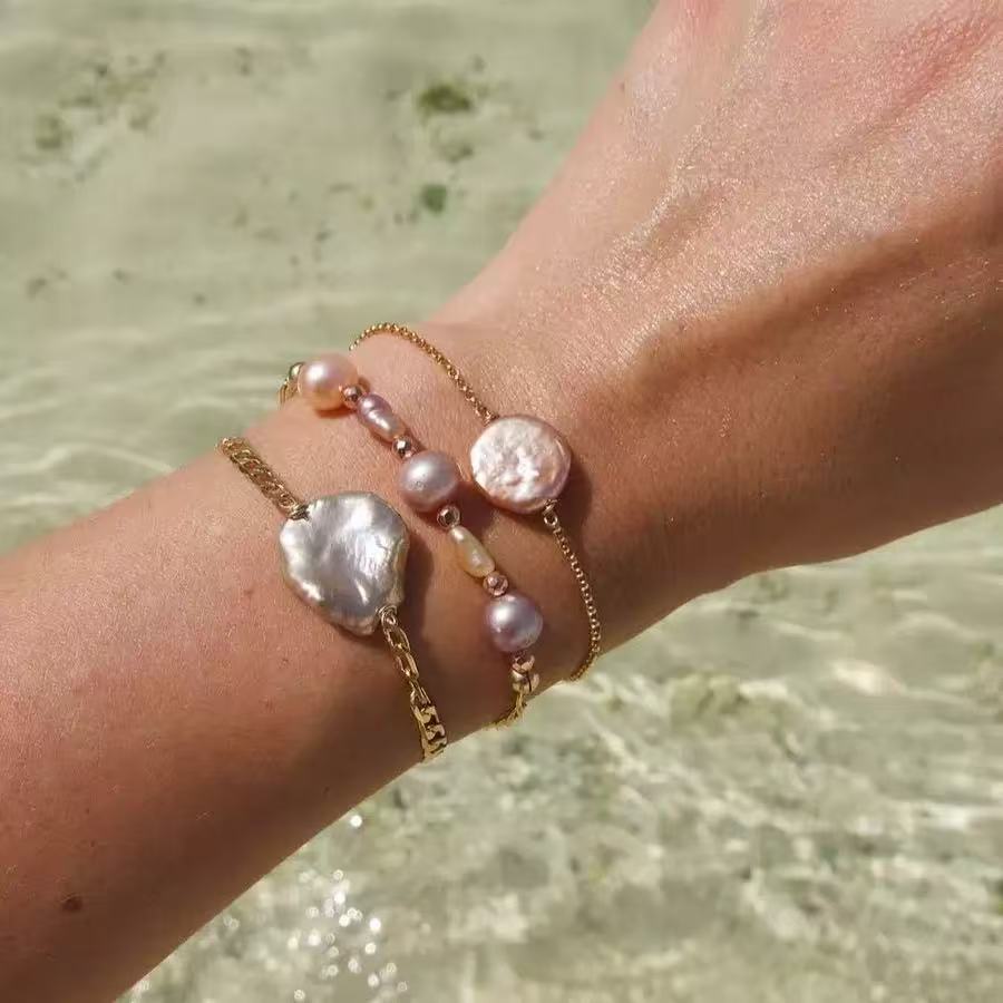 Irregular Pearl Bracelet