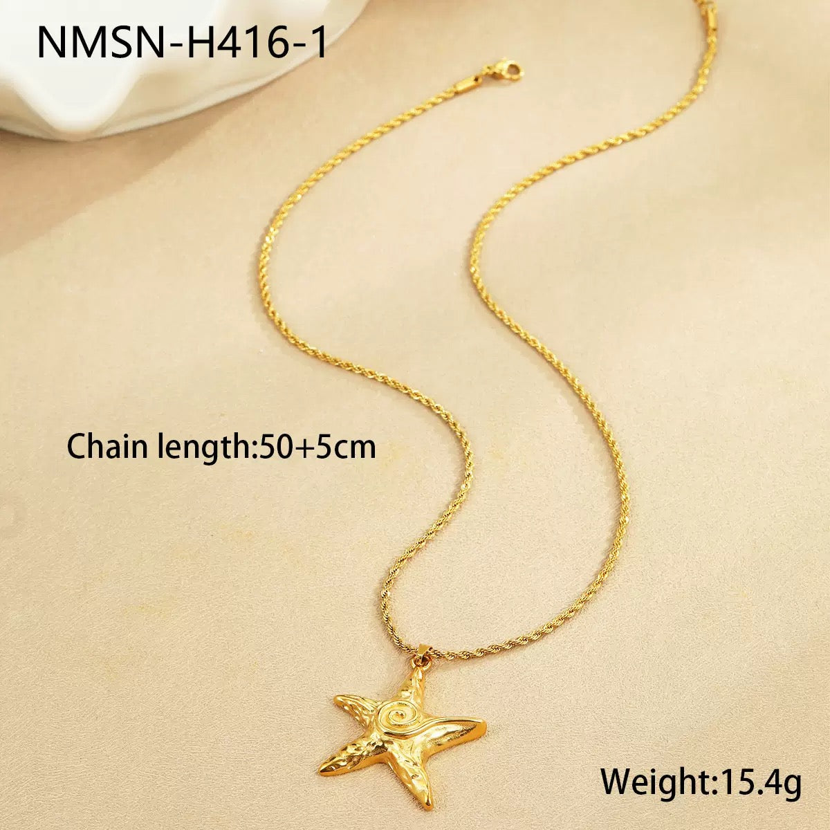 Vintage Starfish Necklace